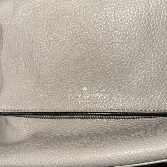 Kate spade cream pebbled leather crossbody with removable adjustable strap cute - Picture 10 of 10